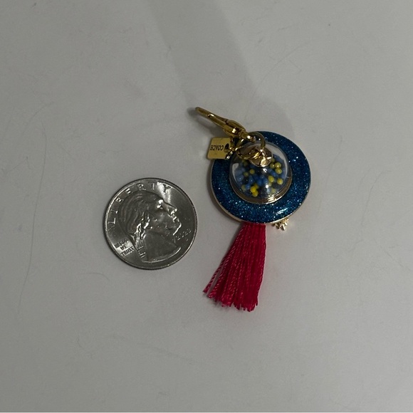 🛸 Coach Spaceship Bag Charm Keychain - Picture 6 of 6